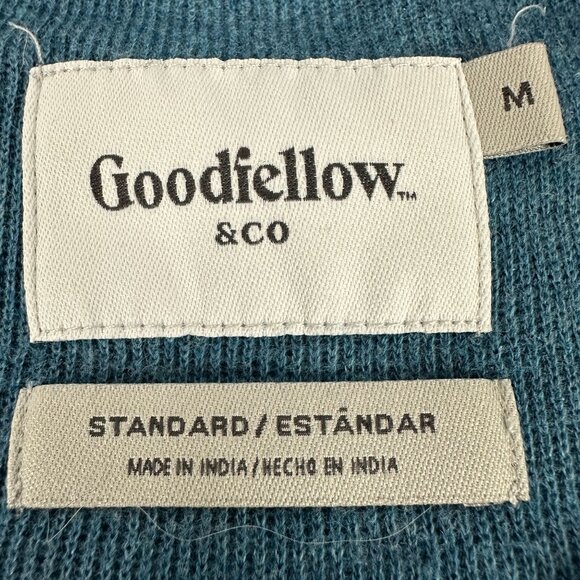 Goodfellow and Co Mens Blue Sweatshirt Size M Standard Fit - Picture 3 of 4